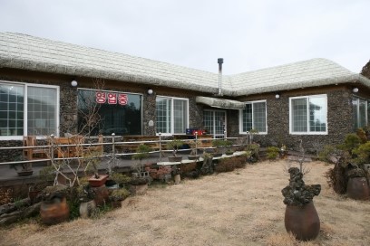 산방산초가집 이미지