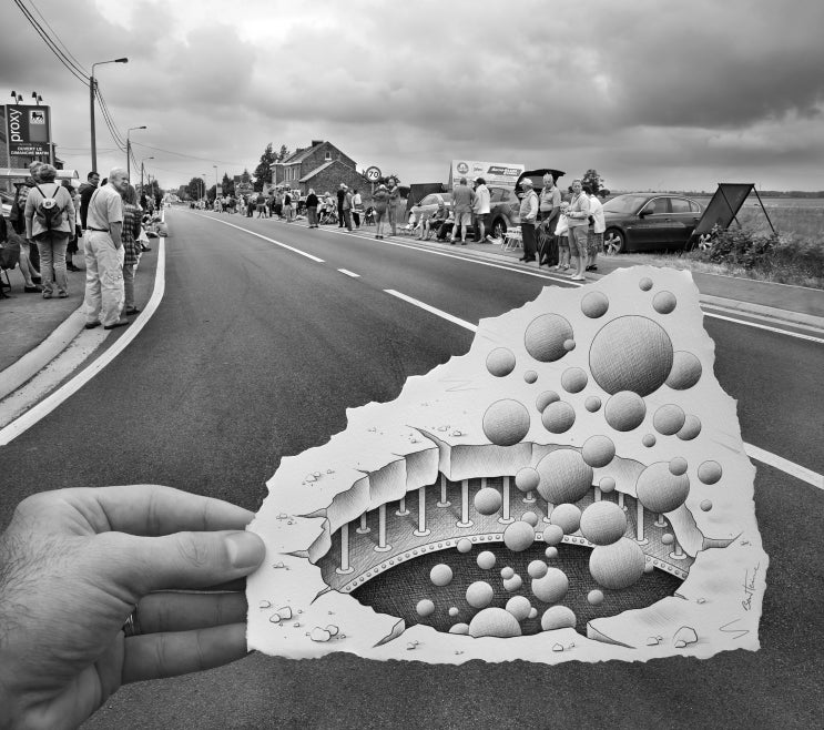 벤 하이네 아트 Ben heine art