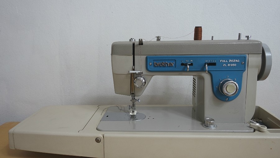 브라더 빈티지 미싱 ZIGZAG ZLB950 사용법 네이버 블로그