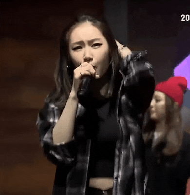 언프리티 랩스타 예지 움짤 방출 | 인스티즈