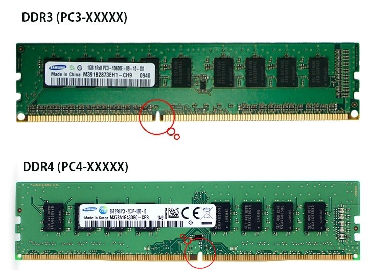 DDR3와 DDR4 메모리 호환 가능한가요? 가장 많이 듣는 질문, 대답은 아니요, 호환이 안 됩니다. : 네이버 블로그
