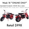 supreme x coleman ct200u mini bike