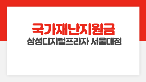 국가재난지원금 가전제품 구매할 수 있는 곳은 삼성디지털프라자 서울대점 신용 체크카드 서울사랑상품권 가능 네이버 블로그